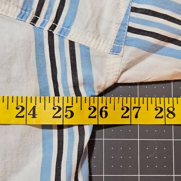 We The Free Woman Shirt/Dress Stripe XL Coastal Boho Oversized Romantic Western - Picture 16 of 16